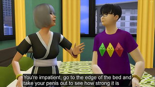 son fuck mom sleeping time