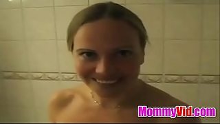 milf self spanking