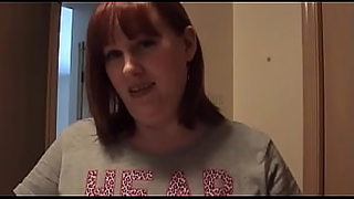 son forces mom in kitchen