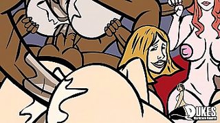 double penetration old mature