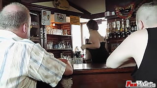 old man sucking boobs